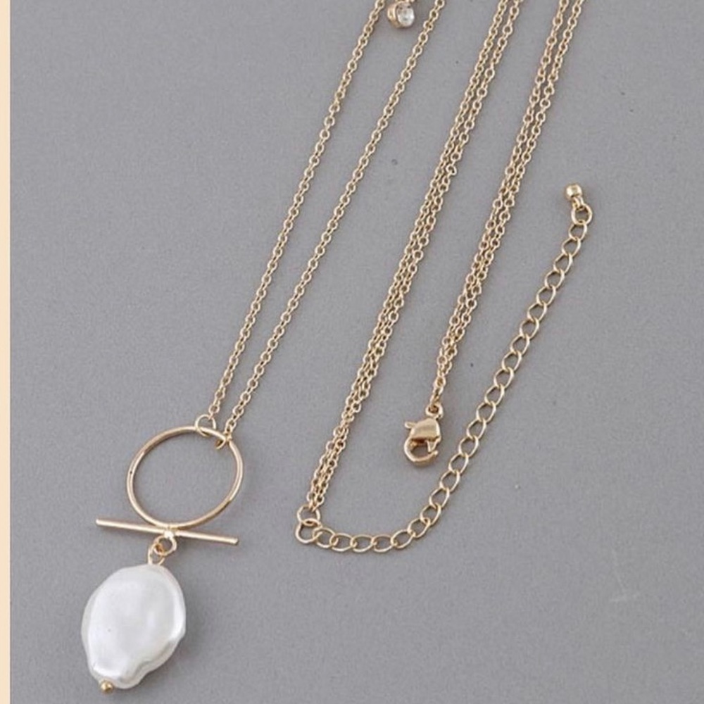 Longline Double Strand Necklace